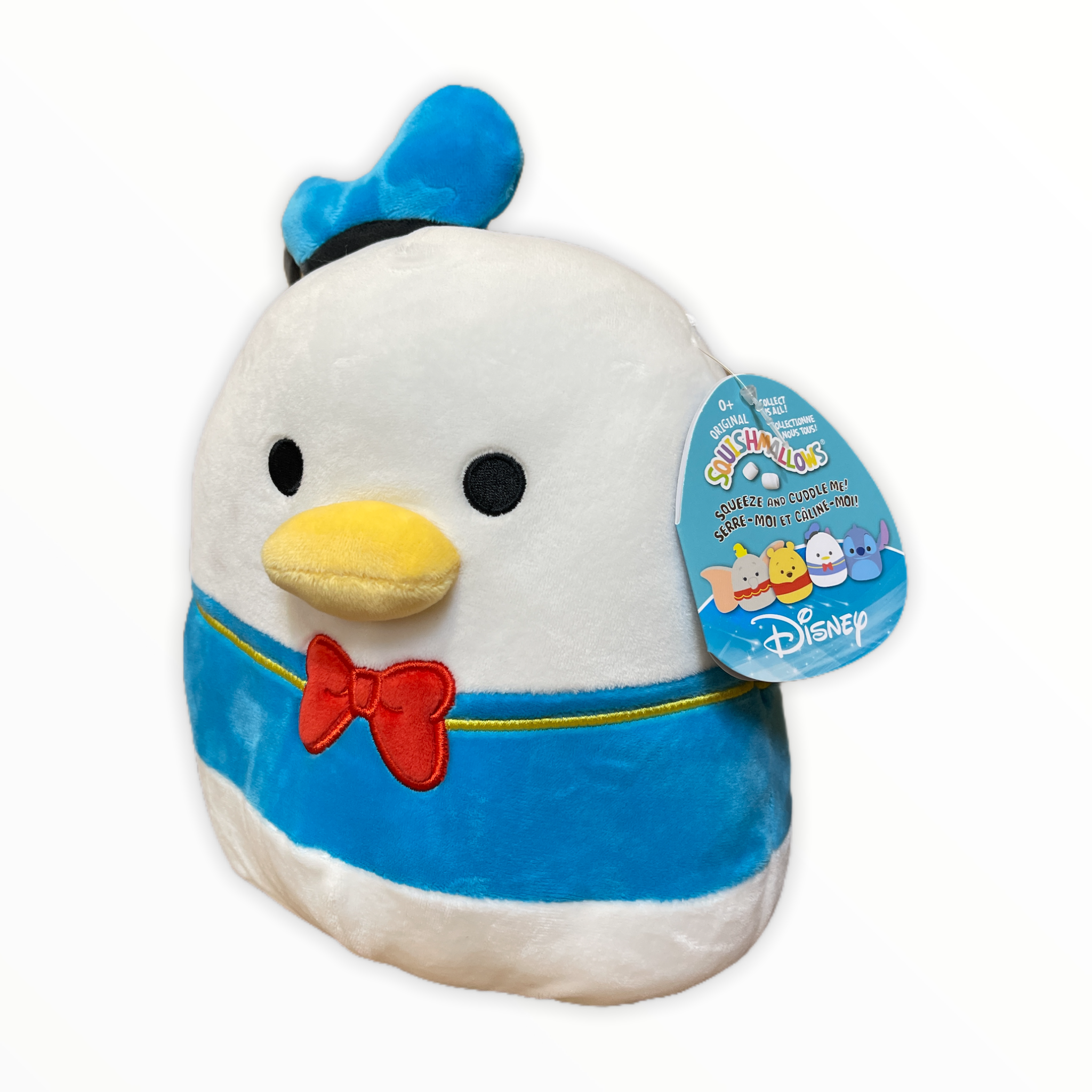 Squishmallows Official Kellytoy Disney Characters Squishy Soft Stuffed  Plush Toy Animal 5” inch (Donald Duck)