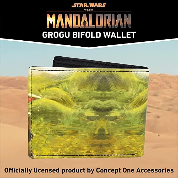 Disney Star Wars Baby Yoda Slim Bifold Travel Wallet