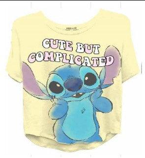 Disney Stitch Cute But Complicated Junior T-Shirt
