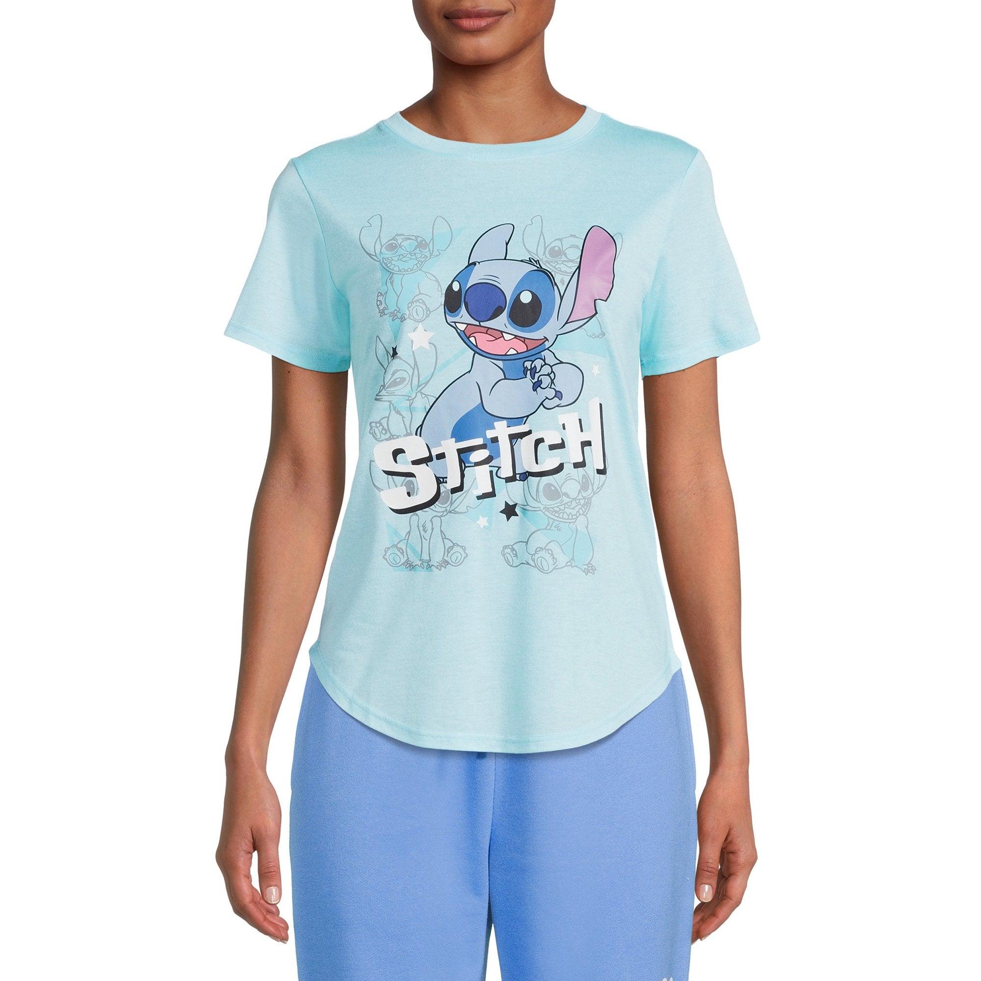 Disney Stitch Playful Junior Hi-Low Top