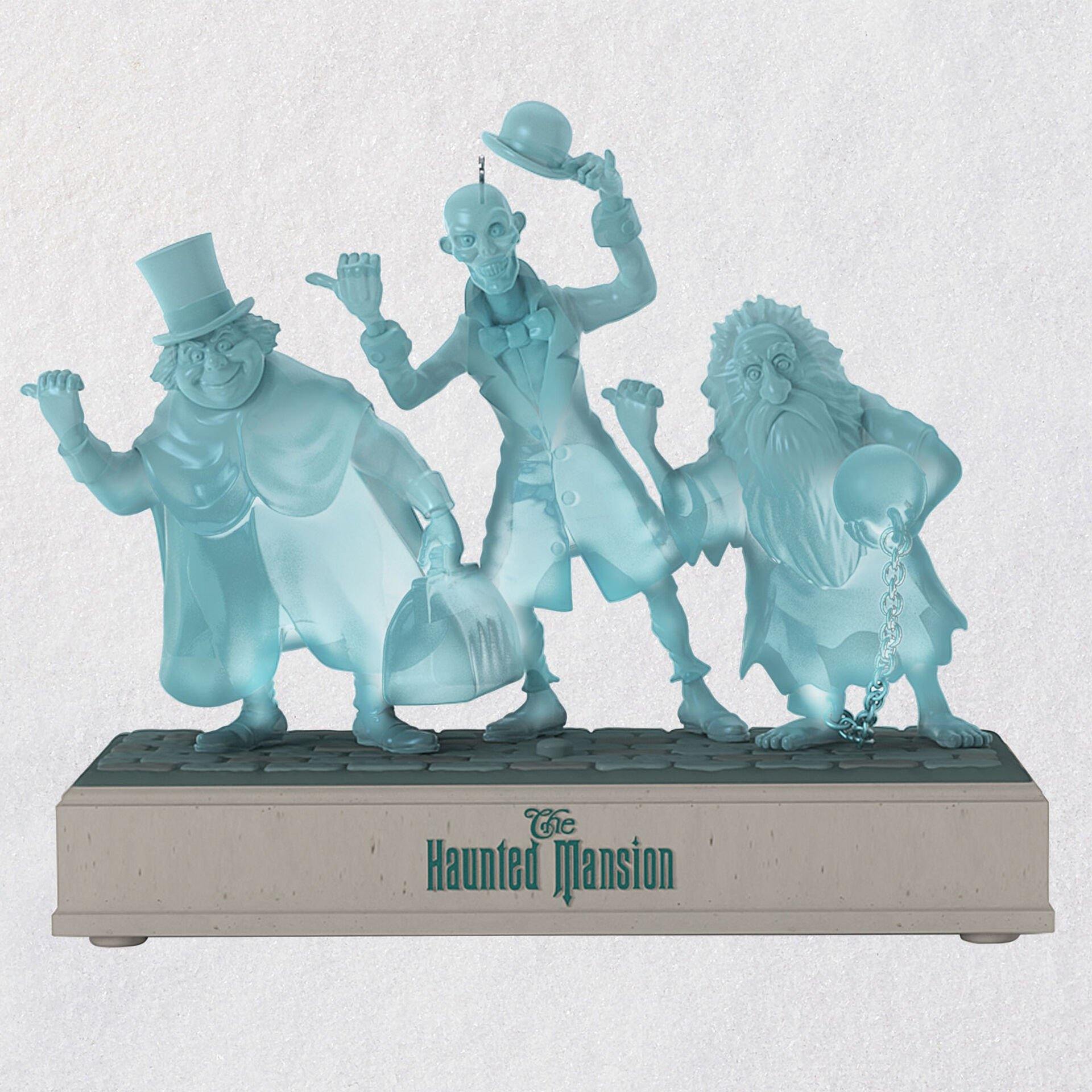 Disney The Haunted Mansion Hitchhiking Ghosts Musical Ornament With Light