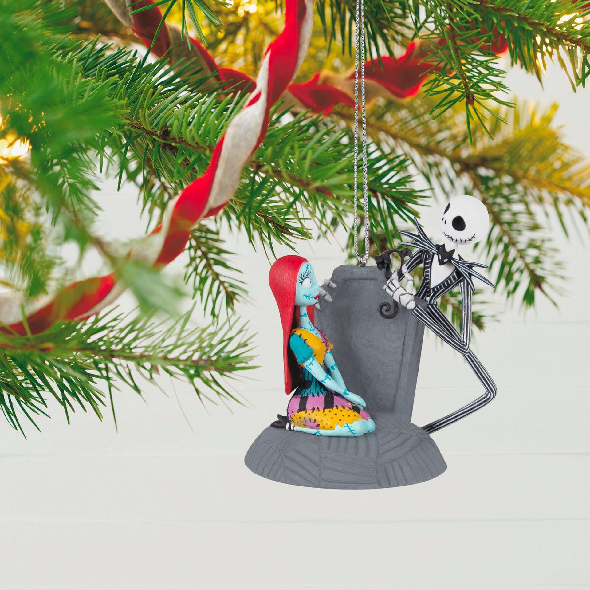 Disney Tim Burton's The Nightmare Before Christmas Jack and Sally Ornament