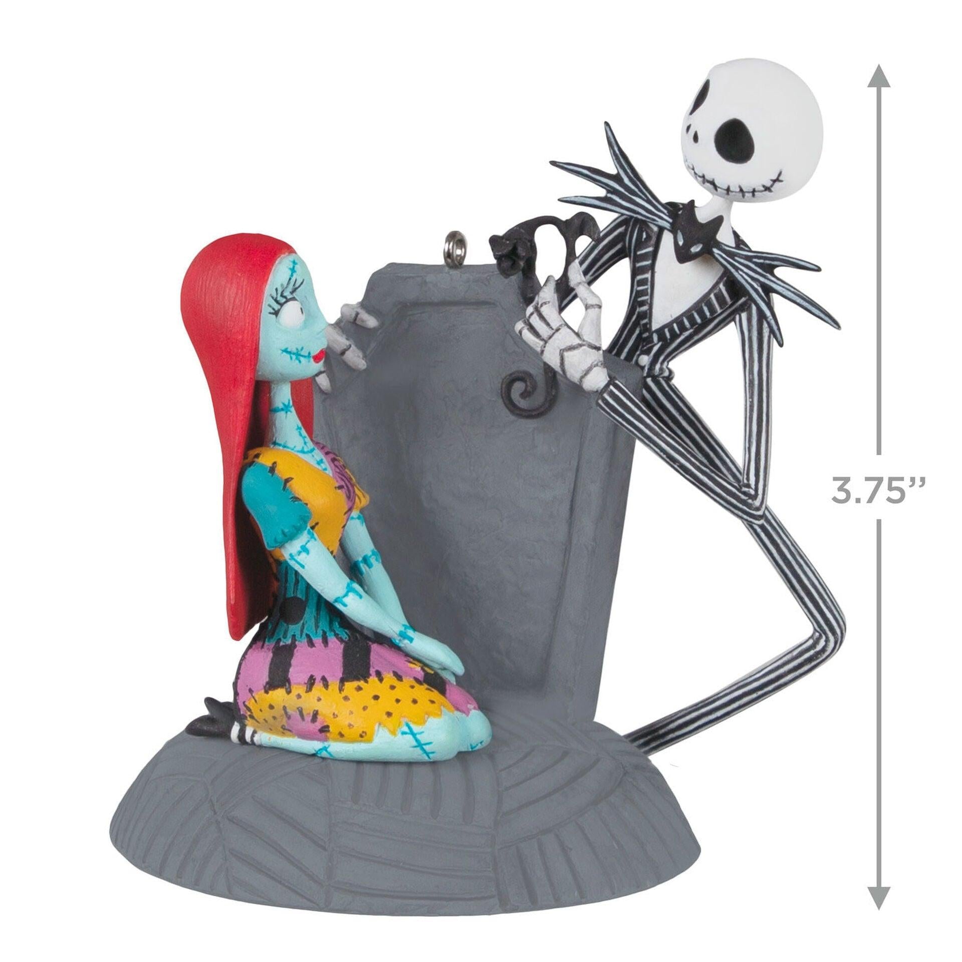 Disney Tim Burton's The Nightmare Before Christmas Jack and Sally Ornament
