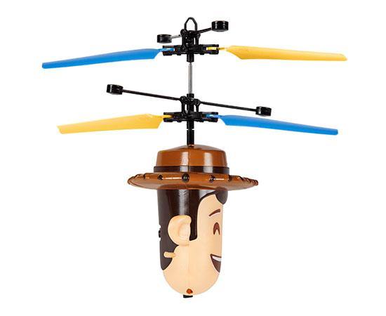 Disney Toy Story Woody Flying Motion Sensing Helicopter