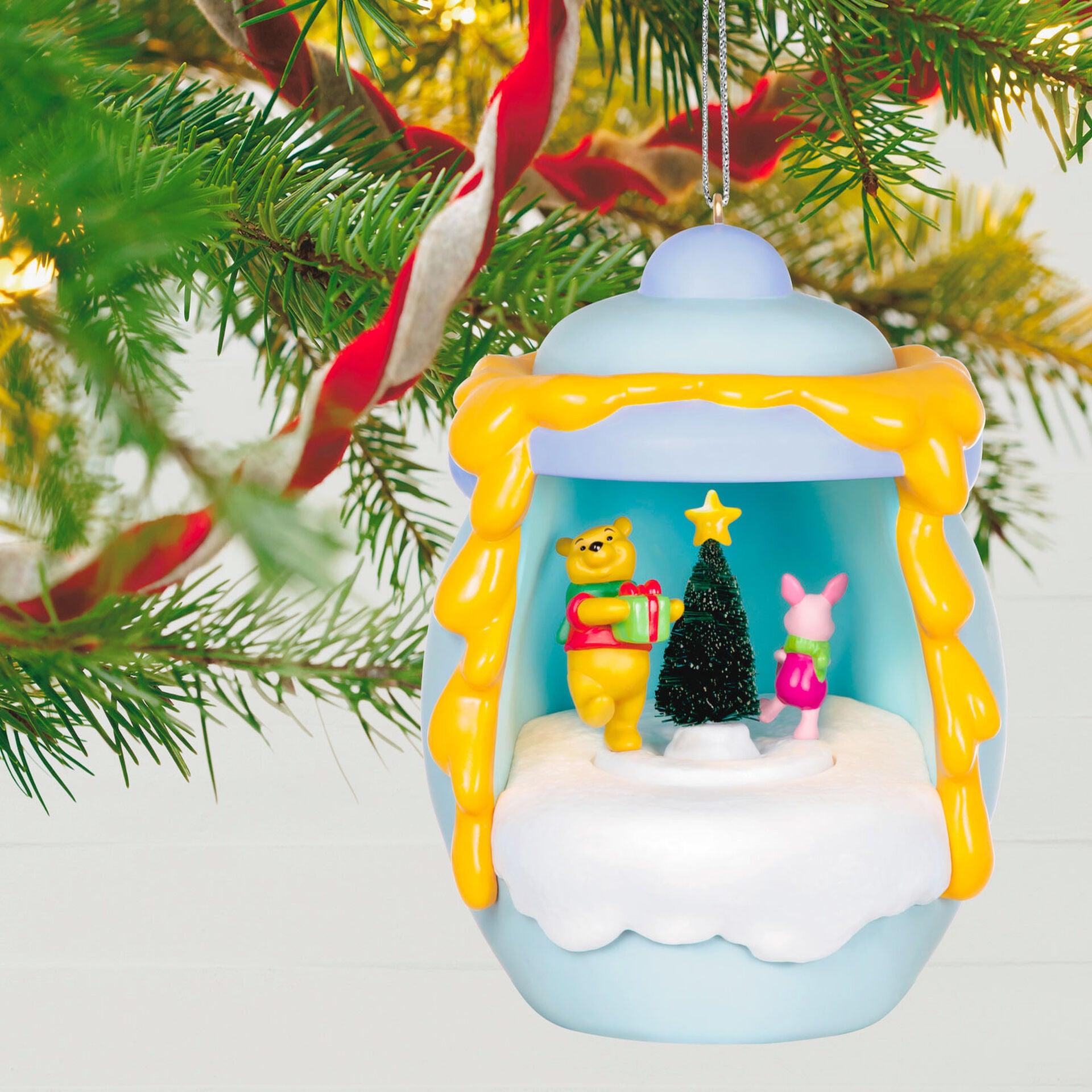 Disney Winnie the Pooh A Smallish Gift Ornament With Light and Motion