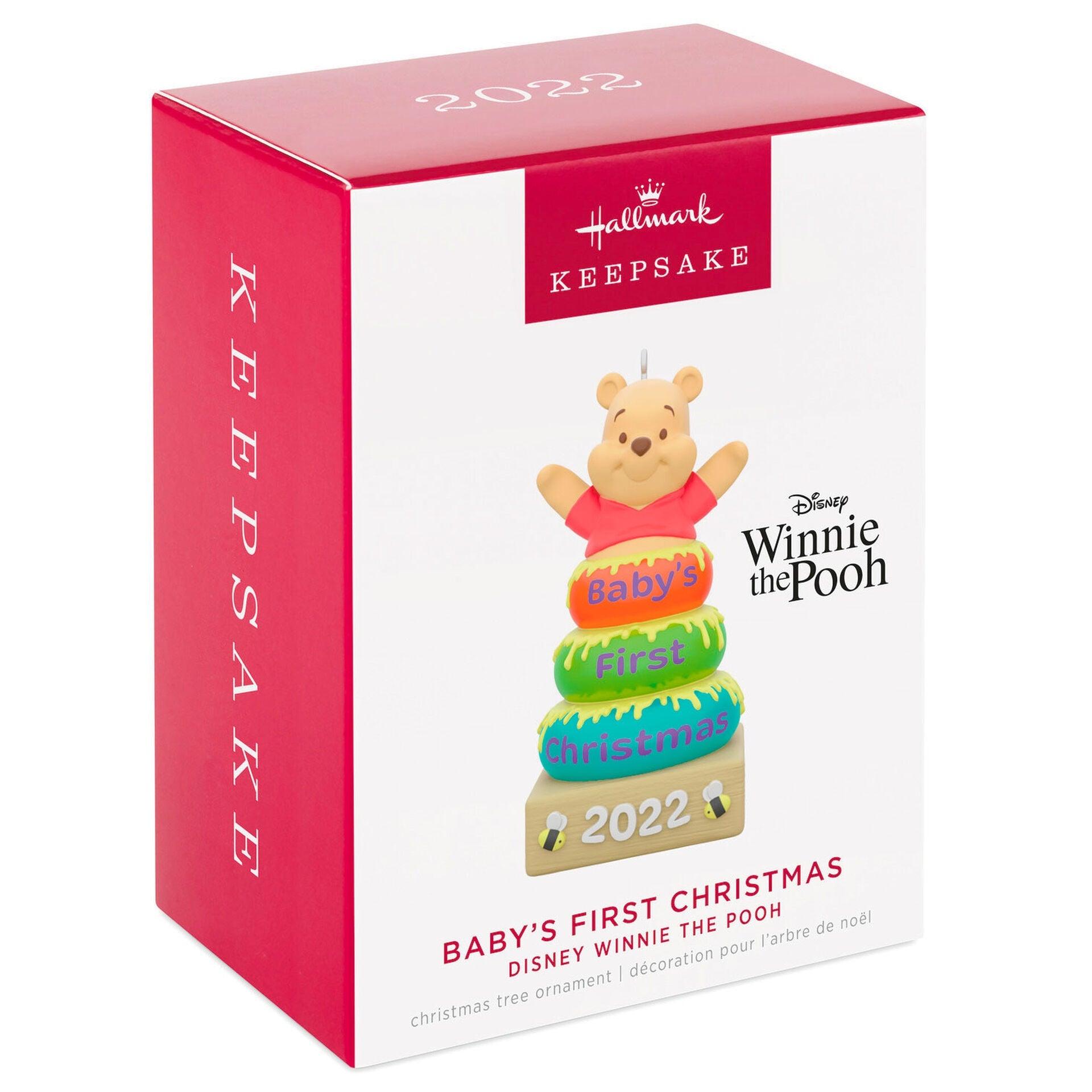 Disney Winnie the Pooh Baby's First Christmas 2022 Ornament