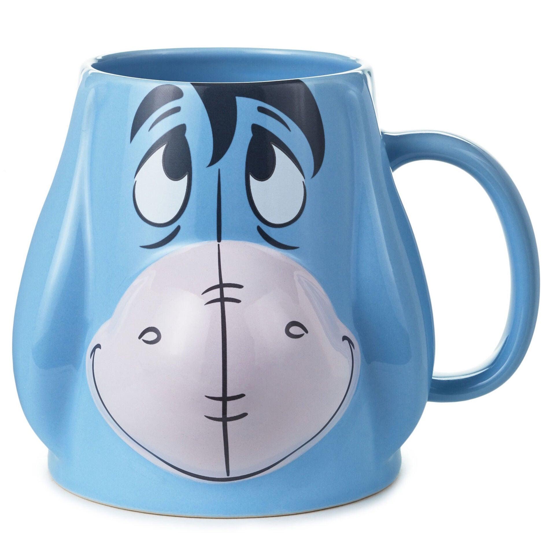 Disney Winnie the Pooh Eeyore Sculpted Mug, 19 oz.