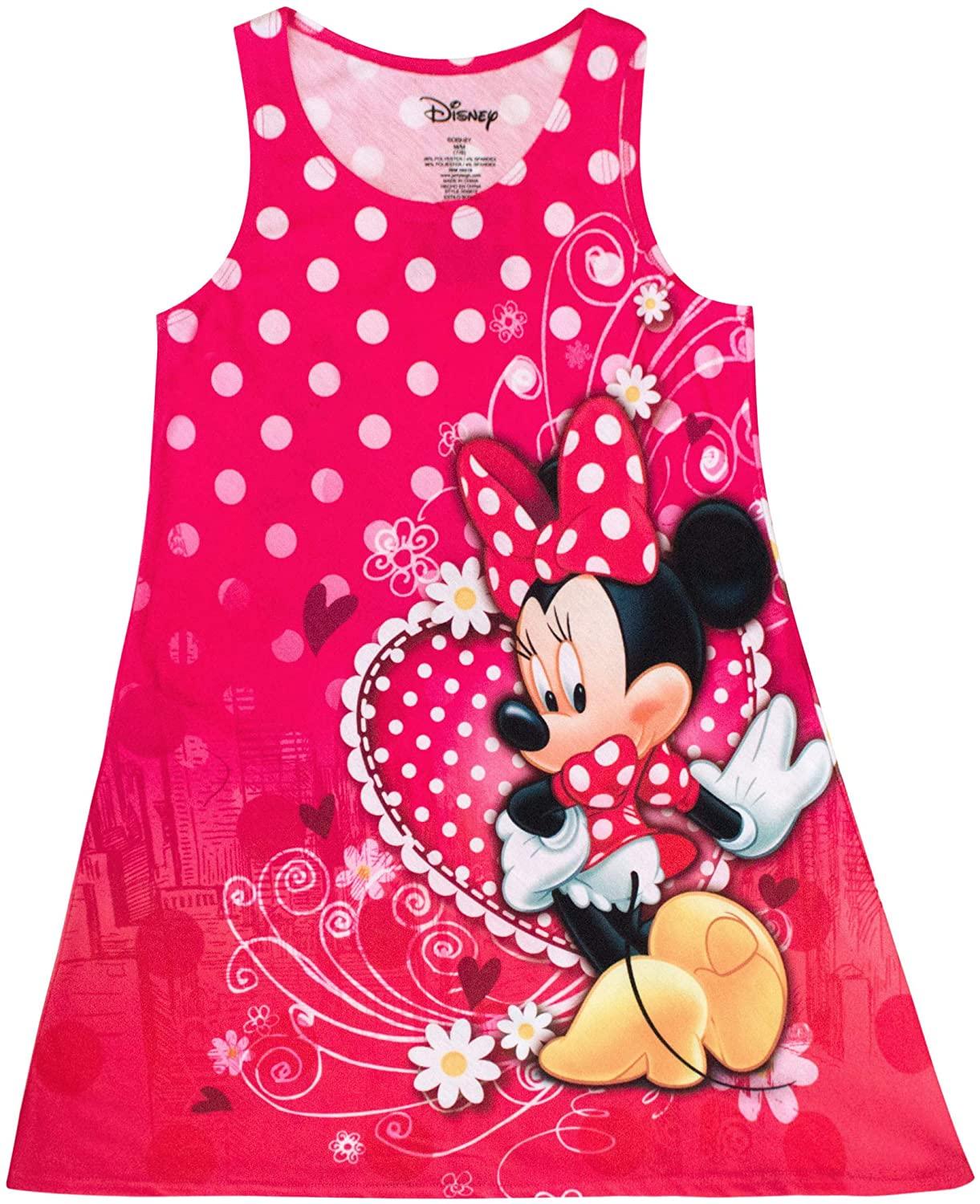 Disney Youth Girls Sublimated Dress Minnie Mouse Love Heart