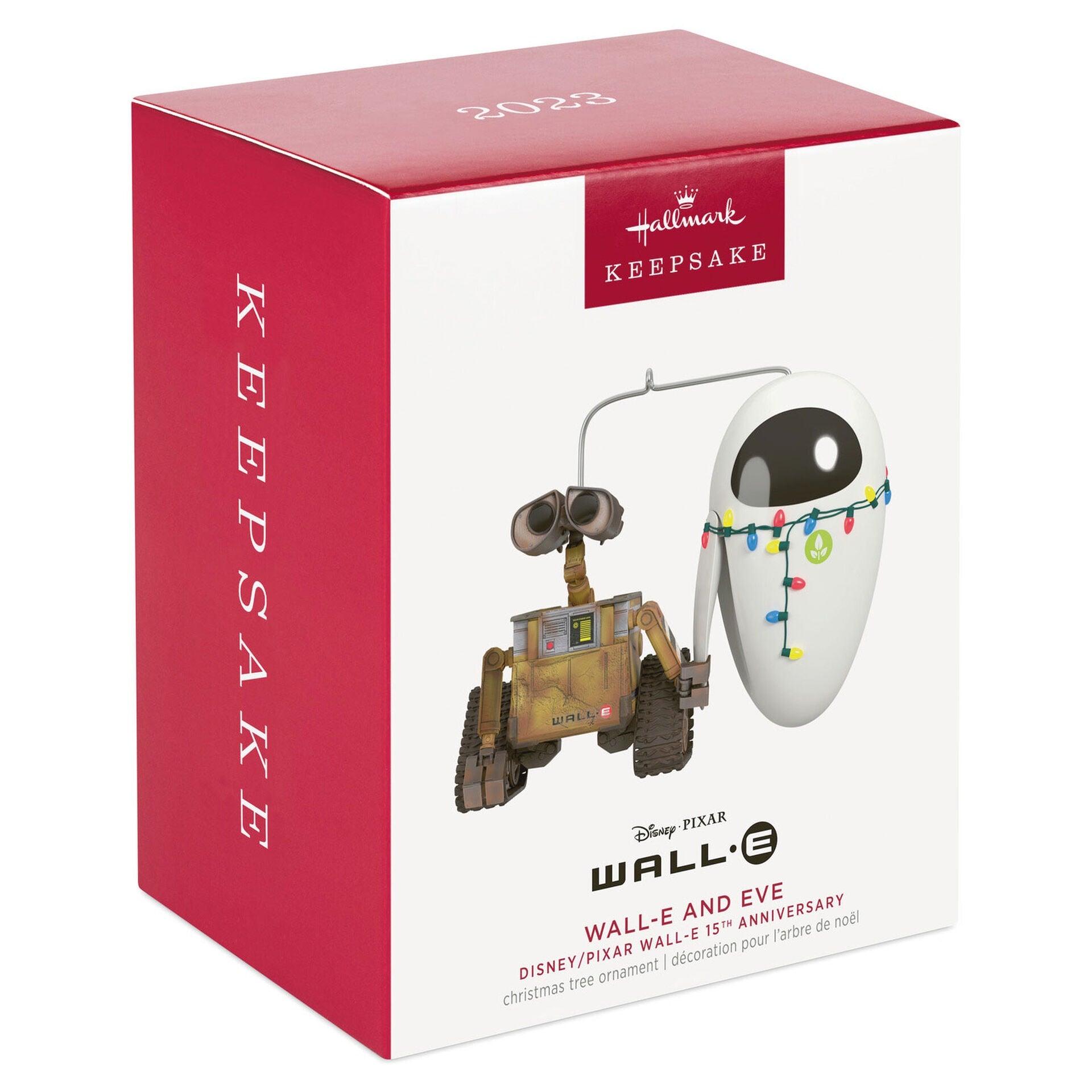 Disney/Pixar Wall-E 15th Anniversary Wall-E and Eve Ornament