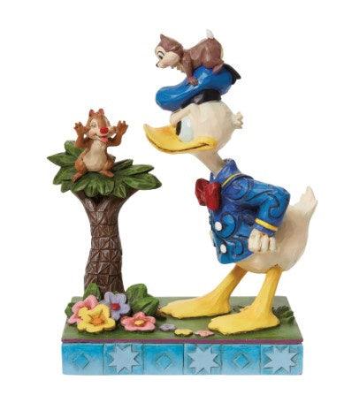 Donald with Chip & Dale Figurine
