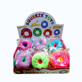 Squeeze Donut Toy Assrt - 1pc