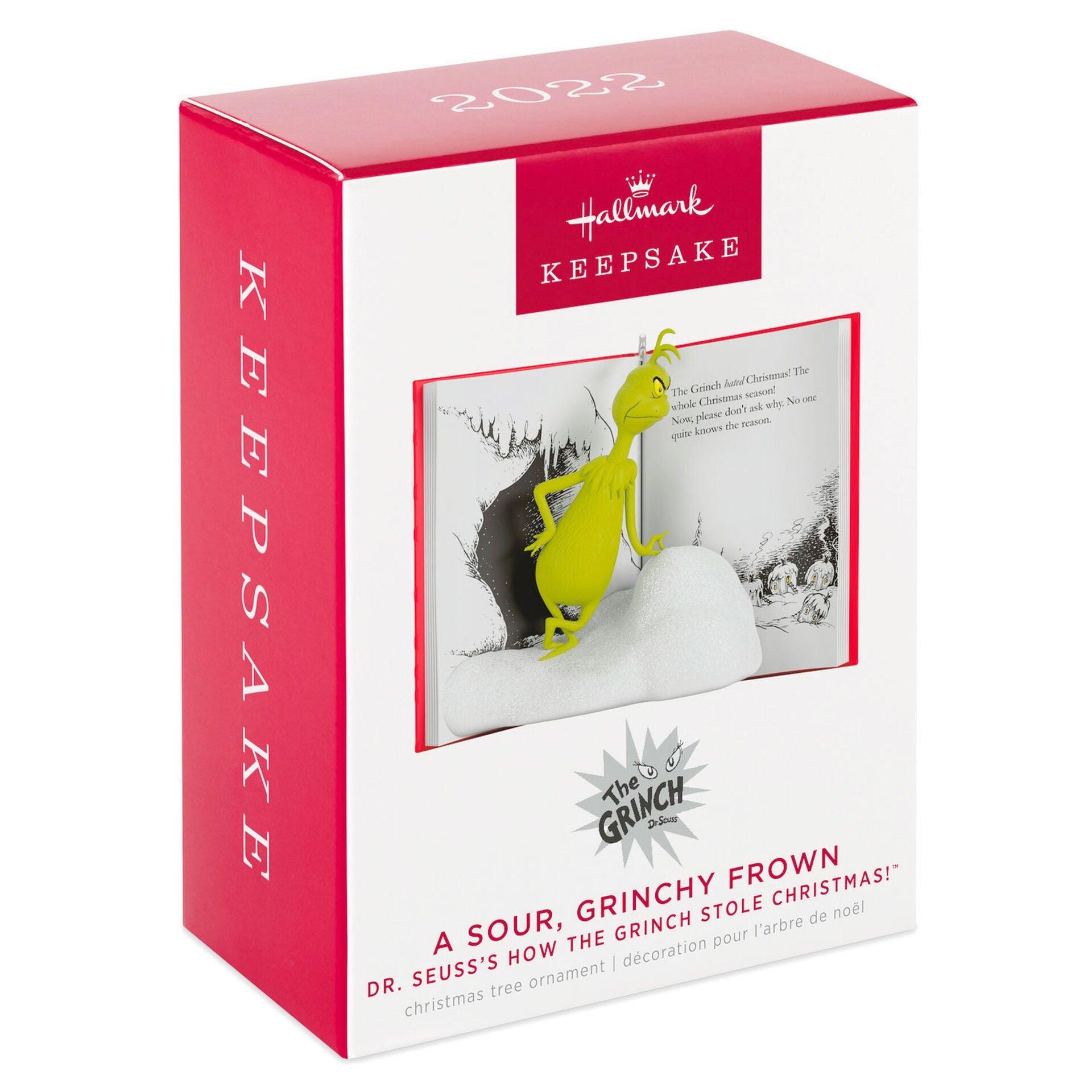 Dr. Seuss's How the Grinch Stole Christmas!™ A Sour, Grinchy Frown Ornament