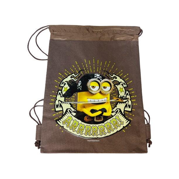 DRAWSTRING BACKPACK MINIONS BROWN