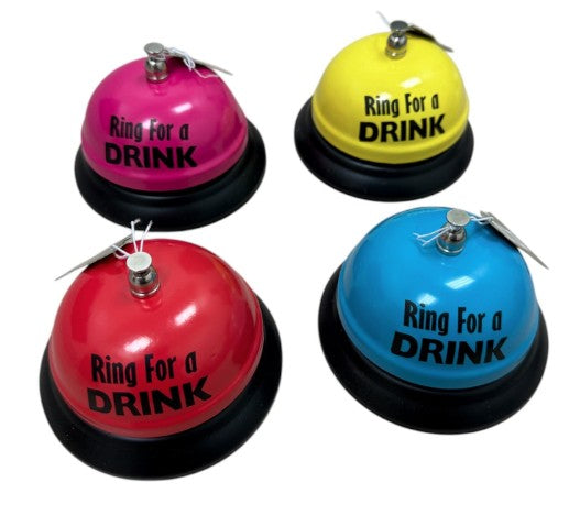 RING FOR A DRINK HAND BELL