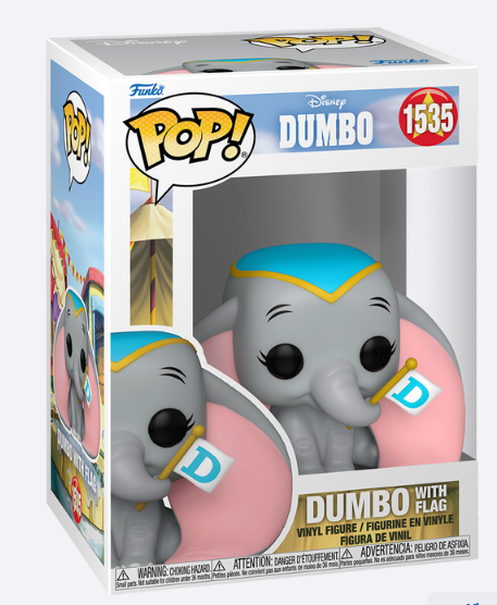 Dumbo with Flag Funko Pop! Vinyl Figure