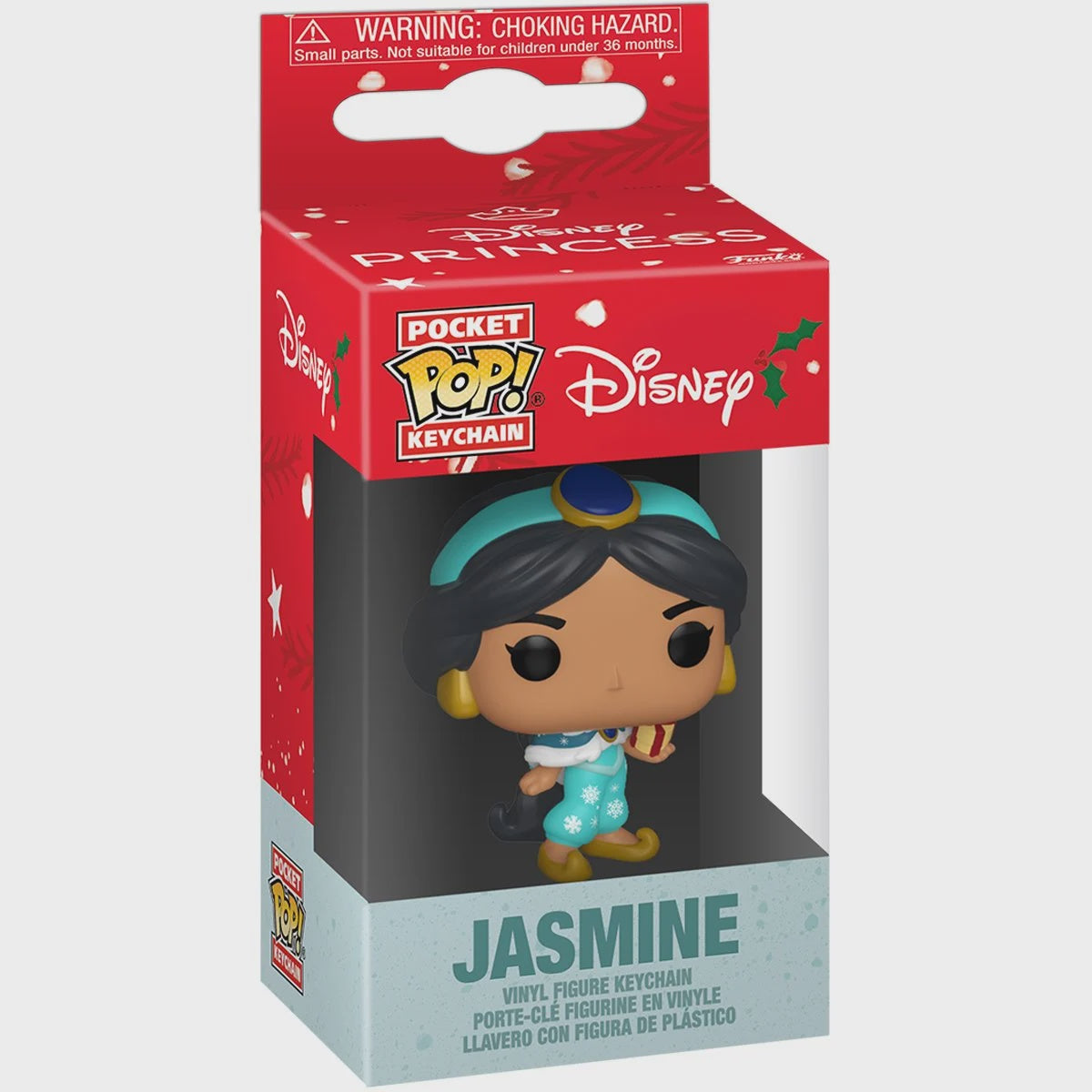 Disney Princess Holiday Jasmine! Funko Key Chain