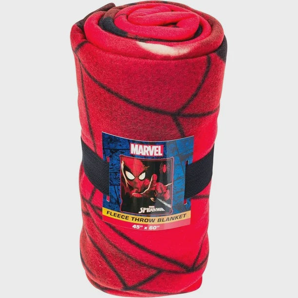 Marvel Universe Spidey Close Up Web Shooter 45" x 60" Fleece Throw