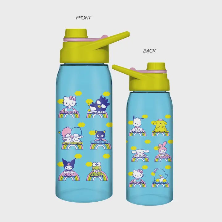 Sanrio Hello Kitty & Friends Rainbow Cloud 28oz Water Bottle