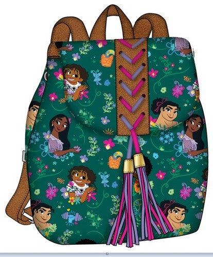 ENCANTO 14" BACKPACK W/LEATHER TASSIL