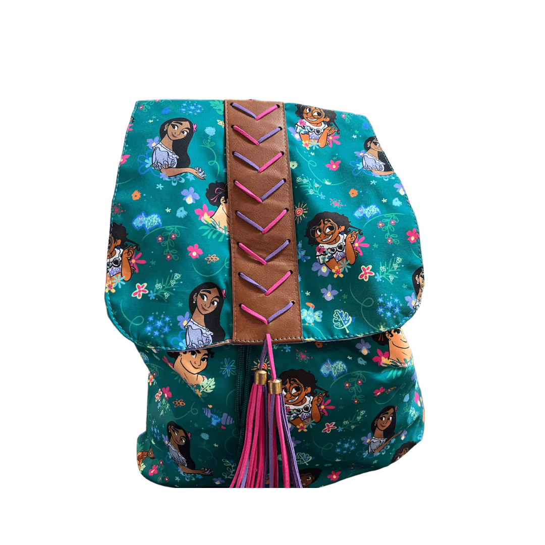 ENCANTO 14" BACKPACK W/LEATHER TASSIL