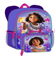 Encanto Mirabel 16" Backpack W/ Lunch Box