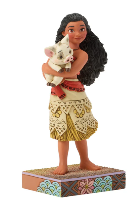 Disney Moana Holding Pua Figurine