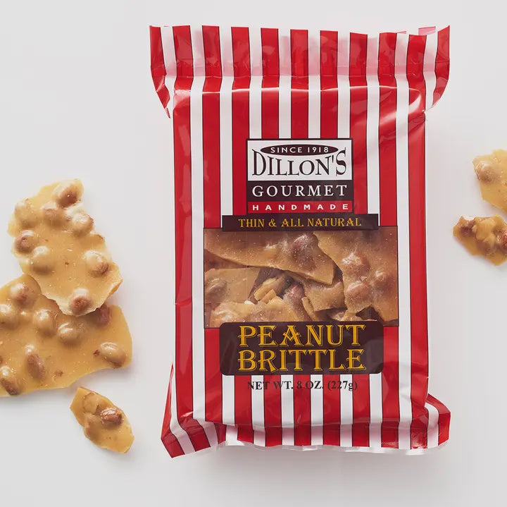 Dillon Candy Company's Extra Thin Peanut Brittle 8oz