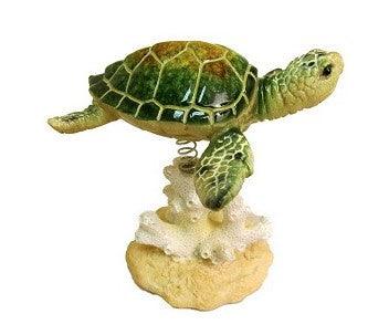 Fig Poly Turtle Green/ Bobble Base