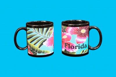 Florida Hibiscus Coffee Mug 11oz
