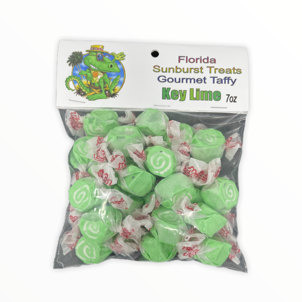 Florida Salt Water Taffy Key Lime 7oz