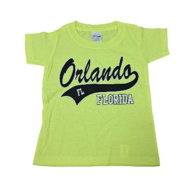 Youth Orlando Yellow T-shirt $3.99 or 3 for $10