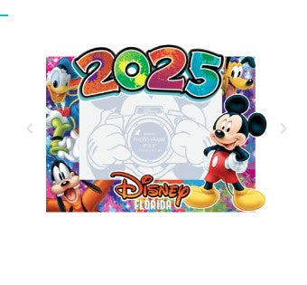 2025 Florida Mickey & Friends Picture Frame 4x6