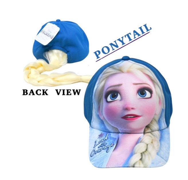 Frozen Elsa "Ponytail" Baseball Cap