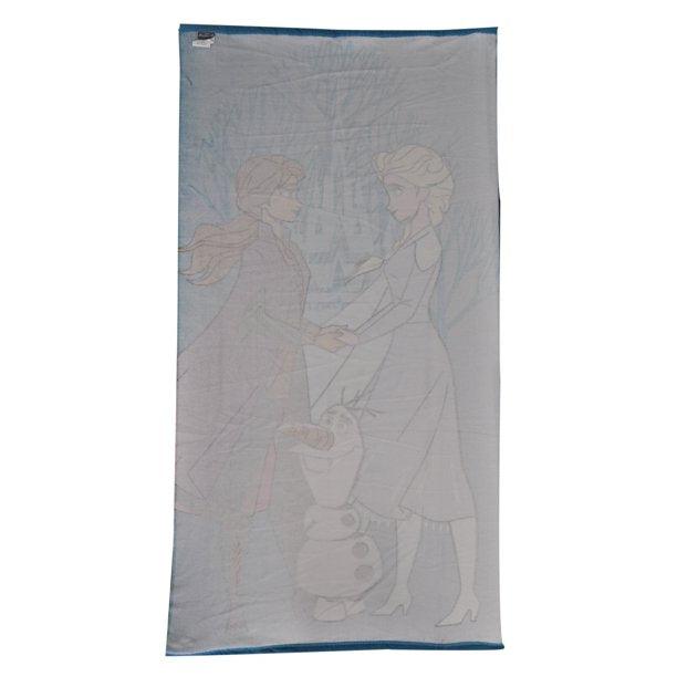 Frozen 2 Anna Elsa Olaf Beach Bath Towel Super Soft Quick Dry 27"x54"