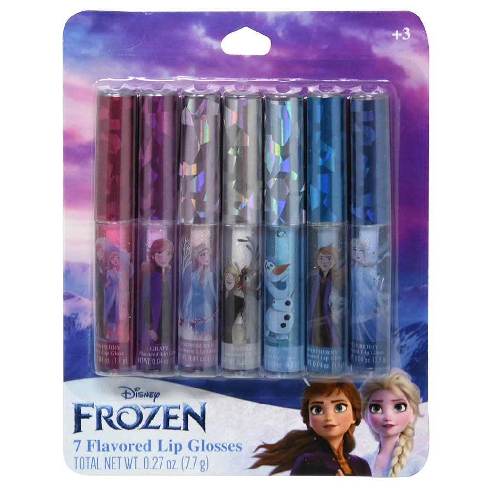 Frozen 7pk Flavored Lip Gloss On Card
