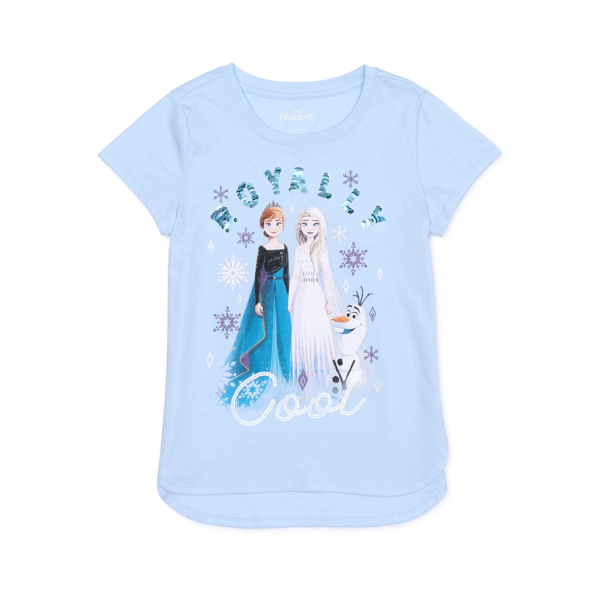 Frozen Girls Short Sleeve Royally Cool T-Shirt