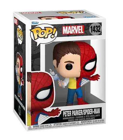 Marvel Comics Split Peter Parker/SpiderMan Funko Pop! Vinyl Figure