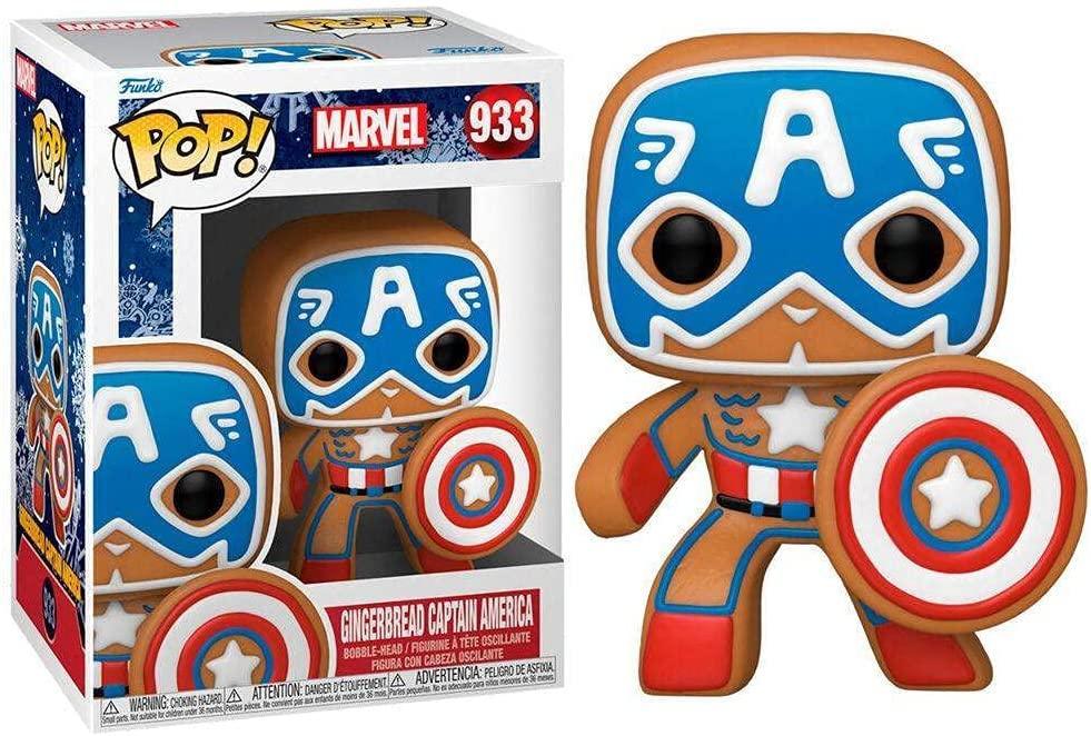 Funko Pop! Marvel: Gingerbread Captain America