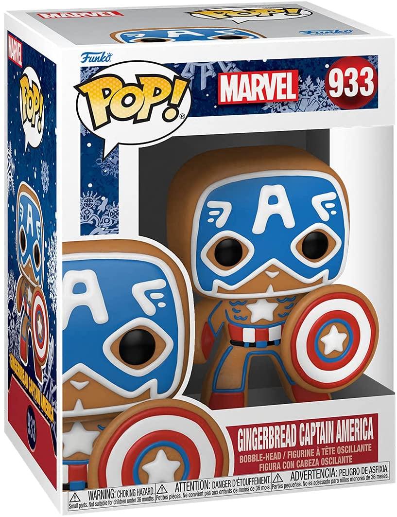 Funko Pop! Marvel: Gingerbread Captain America