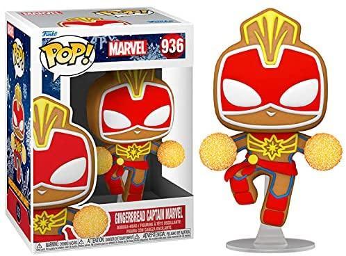 Funko Pop! Marvel: Gingerbread Captain Marvel