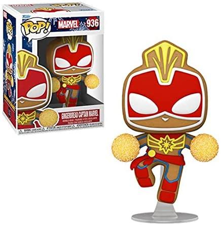 Funko Pop! Marvel: Gingerbread Captain Marvel