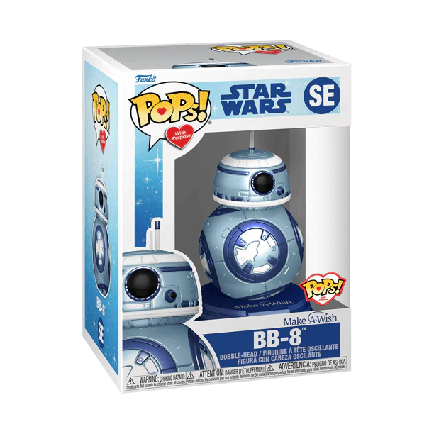 Funko Pop! Star Wars: Make A Wish Action Figure BB-8 Vinyl Bobblehead