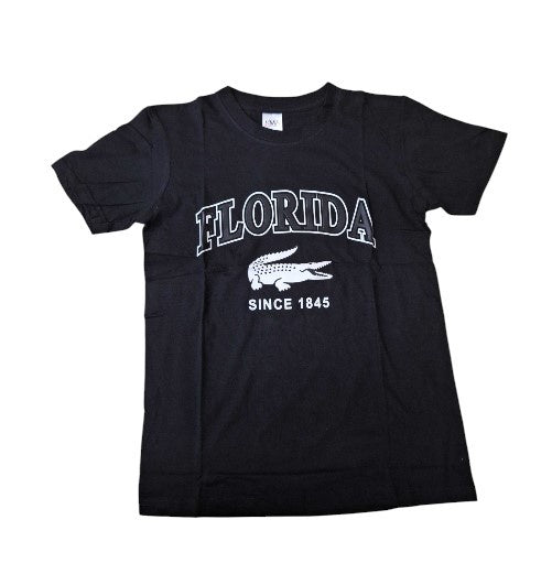 Florida Gator Black Print T Shirts