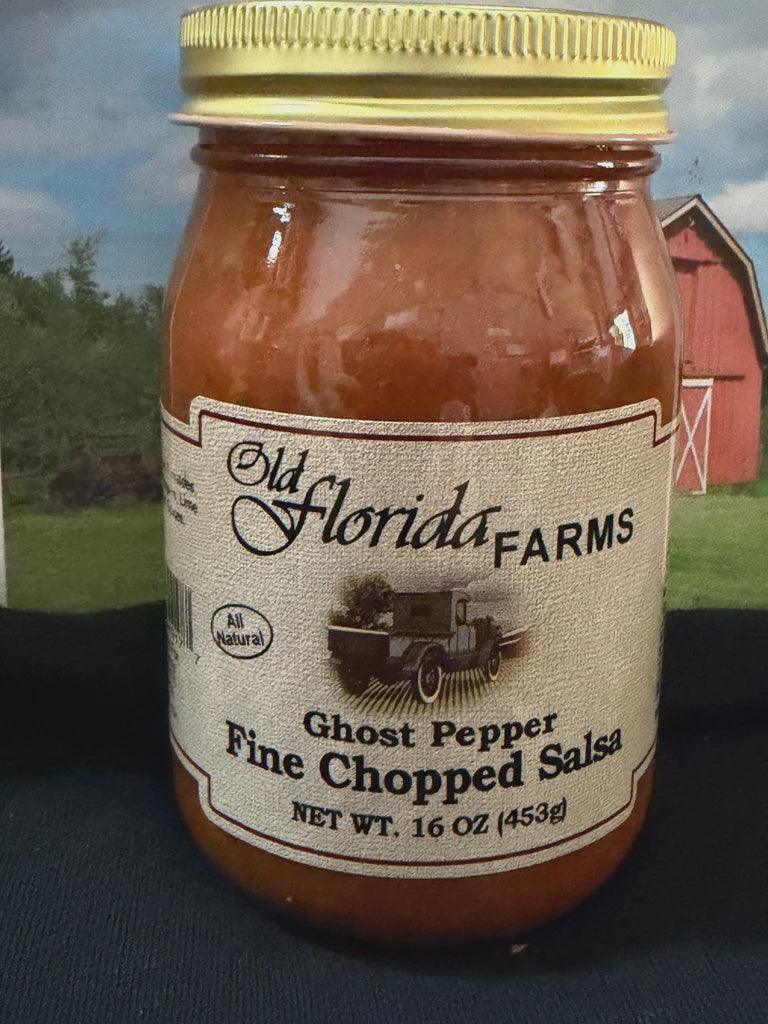Old Florida Farm Ghost Pepper Fine Chopped Salsa