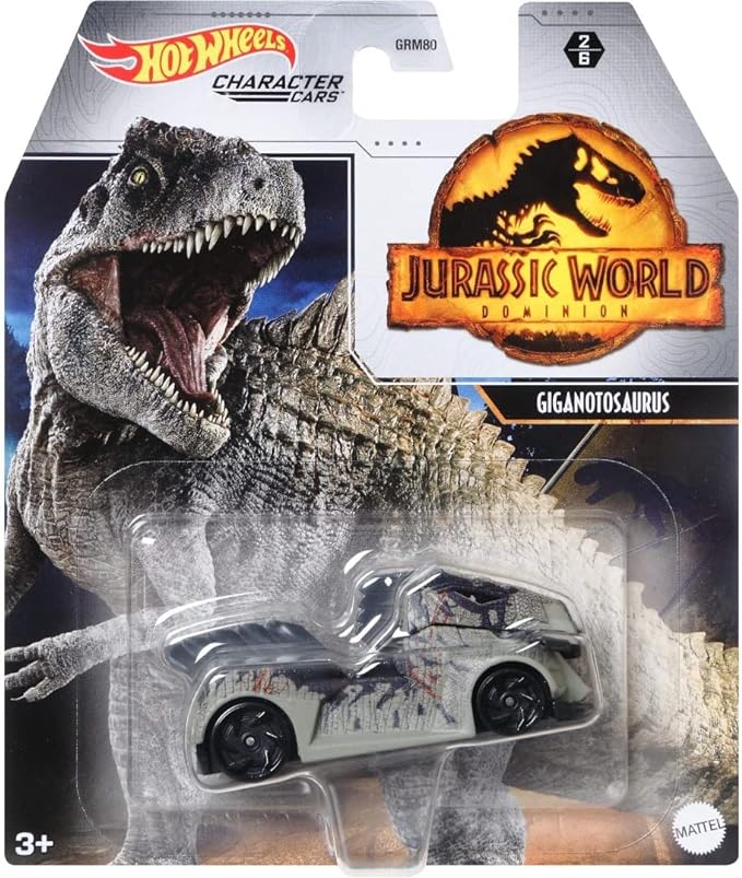 Hot Wheels Jurassic world Character Car