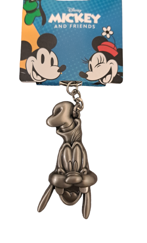 Disney Goofy Pewter Keychain