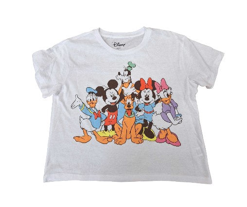 Disney Mickey & Friends Smiling Junior Crop Top