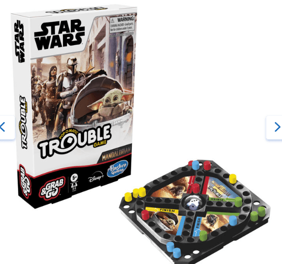 Grab and Go Trouble: The Mandalorian Travel Game