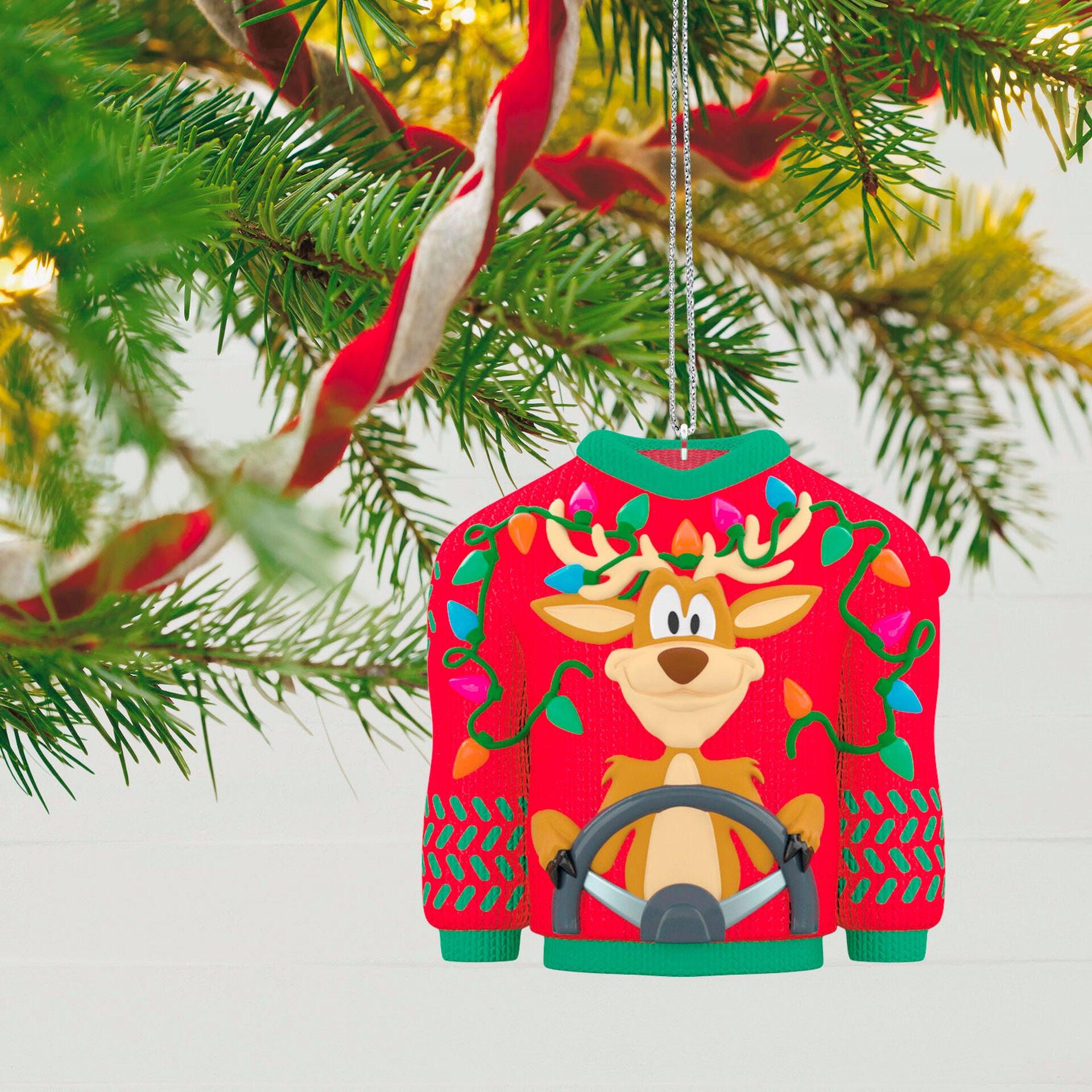 Grandma Got Run Over By a Reindeer Musical Ornament