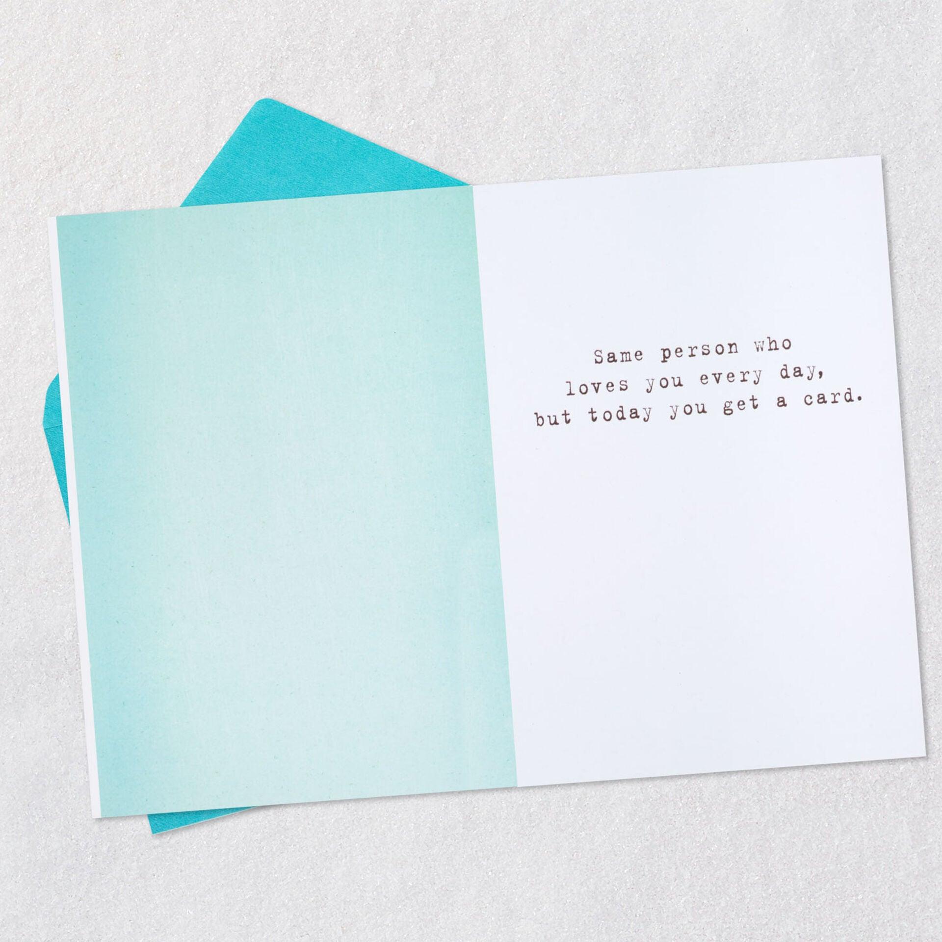Guess Who Loves You Today Funny Love Card
